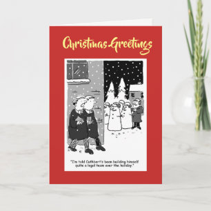 Juridische diensten Advocaten & Solicitors Kerst K Feestdagen Kaart