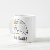 Juridische Eagle Koffiemok (Voorkant links)