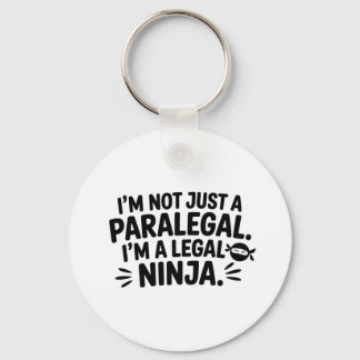 Juridische Ninja-Paralegalsleutelhanger | Cadeau Sleutelhanger