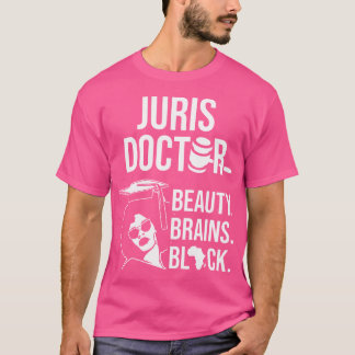 Juris Doctor in de jurisdictie Black Law School Gr T-shirt