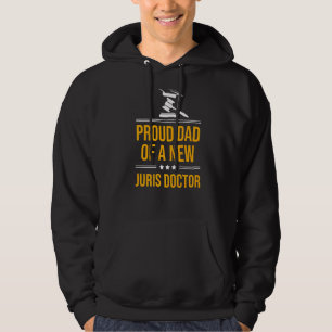 Juris Doctor in de jurisdictie Papa Law School Gra Hoodie