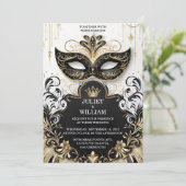 Jurk Code Prom Kostuum Maskerade Bal Bruiloft Kaart (Staand voorkant)