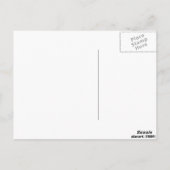 jurk (om in de stemming te passen) briefkaart (Achterkant)