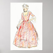  jurk van Lillian Causey Poster (Voorkant)