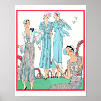 Jurk voor 's middags poster