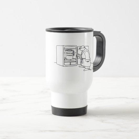 Jus créatifs à gauche de la tasse de voyage (Devant droit)