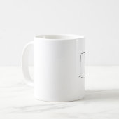 Jus créatifs à gauche tasse (Devant gauche)