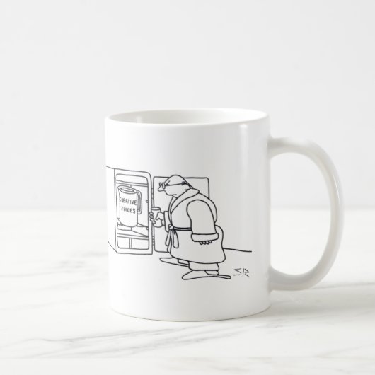 Jus créatifs à gauche tasse (Droite)