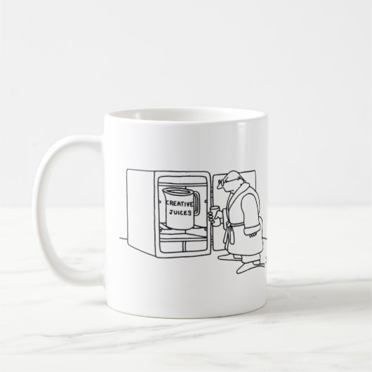 Jus créatifs tasse deux côtés (Gauche)
