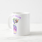 Jus de bleuets Cool Boire du café Mug (Devant gauche)