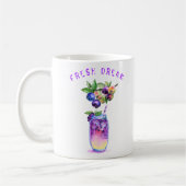 Jus de bleuets Cool Boire du café Mug (Gauche)