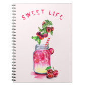 Jus de cerise Cool Boire Carnet de fruits (Devant)