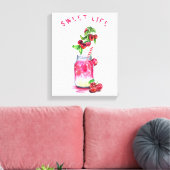 Jus de cerise Cool Boire Fruits toile Imprimer (Insitu(Salon))
