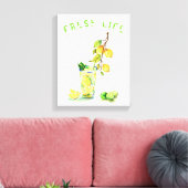 Jus de citron Boire Citrons toile Imprimer (Insitu(Salon))