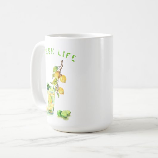 Jus de citron Boire Mug de citron (Devant gauche)