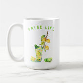 Jus de citron Boire Mug de citron (Gauche)