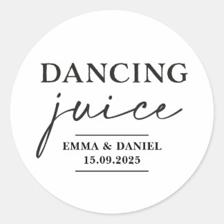 Jus de danse Mariage Favoriser Stickers