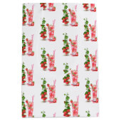 Jus de fraise Cool Boire Sac cadeau d'été (Devant)