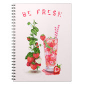 Jus de fraises Cool Boire Carnet de fruits (Devant)