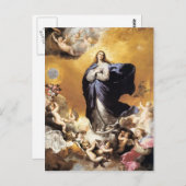 Jusepe de Ribera- Immaculate Conception Briefkaart (Voorkant / Achterkant)