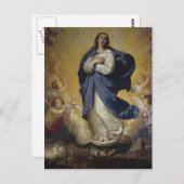 Jusepe de Ribera- The Immaculate Briefkaart (Voorkant / Achterkant)