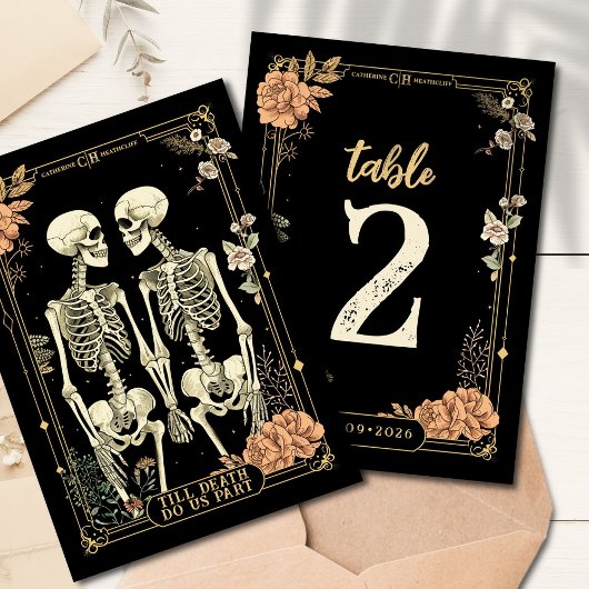 Jusqu'à ce que la mort nous sépare | Carte de numé