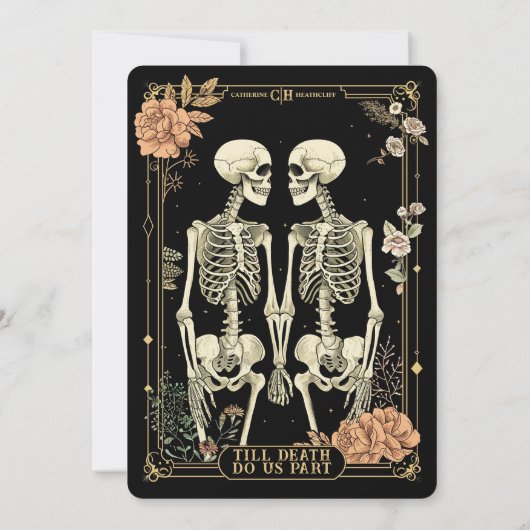 Jusqu'à ce que la mort nous sépare | Carte de numé (Dos)