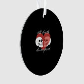 Jusqu'à ce que la mort nous sépare Citation crâne  (devant)