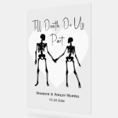 Jusqu'à ce que la mort nous sépare Skeleton Mariag (Angle)