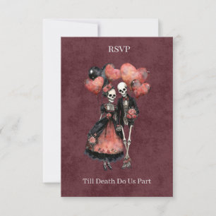 Jusqu'à ce que la mort nous sépare Squelette RSVP