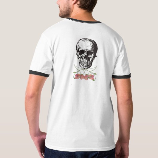 Jusqu'à ce que la mort nous sépare t-shirt crâne b (Dos)