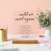 Jusqu'à ce que nous nous rencontrions de nouveau p (Mariage)