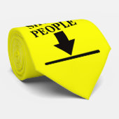 Jusqu'à ici avec l'humour drôle de cravate de (Roulé)