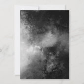 Jusqu'à la Lune | Invitation à une fête d'annivers (Dos)