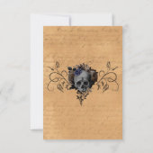 Jusqu'à la mort faisons-nous partie carte RSVP (Dos)