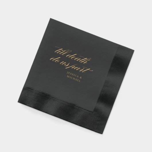 Jusqu'à la mort Faisons-nous partie Mariage gothiq (Gauche)