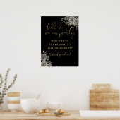 Jusqu'à la mort Halloween Affiche de bienvenue du  (Cuisine)