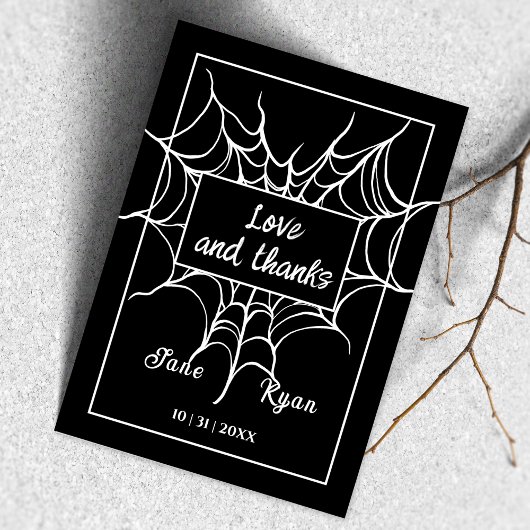 Jusqu'à la mort | Merci gothique noir HalloWedding