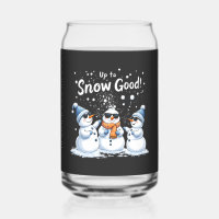 Jusqu'à la neige bon drôle neige Noël Snowman