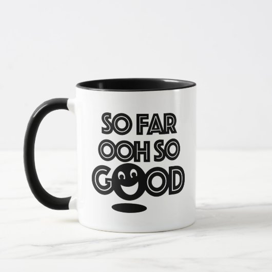 Jusqu'À Présent Ooh Si Bon Happy Mug (Gauche)