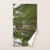 Jusqu'à Redwoods I au monument national de Muir Wo (Serviette à main)