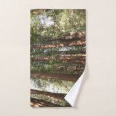 Jusqu'à Redwoods II au monument national de Muir W (Serviette à main)