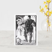 Jusqu'au carte pour notes d'Eulenspiegel (Fleur jaune)