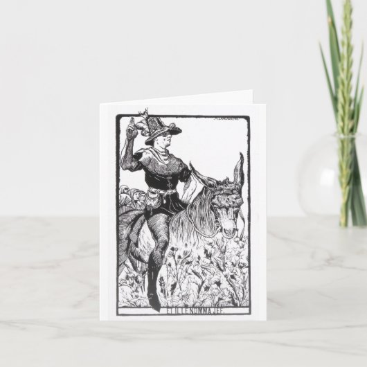 Jusqu'au carte pour notes d'Eulenspiegel (Devant)