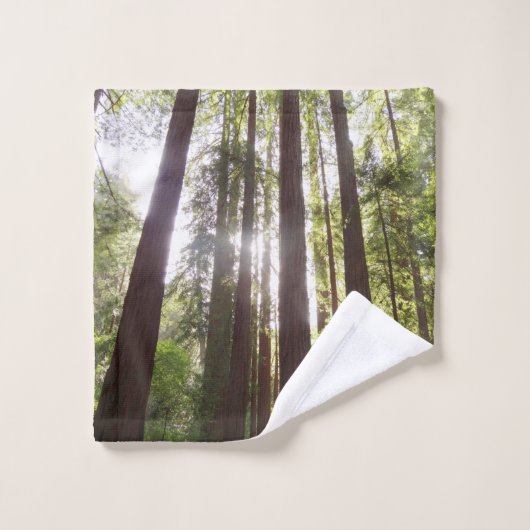 Jusqu'aux séquoias le matin (Gant de toilette)