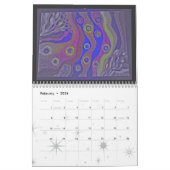 (jusqu'ici) calendrier d'art abstrait/conception (Feb 2026)