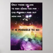 Jusqu'Où Il Est Possible D'Aller Poster (Devant)