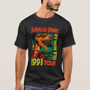 Jusrassic Park Isla Nublar Tour 1993 T-shirt