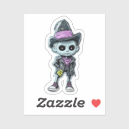 Just a Boy and His Imagination Sticker