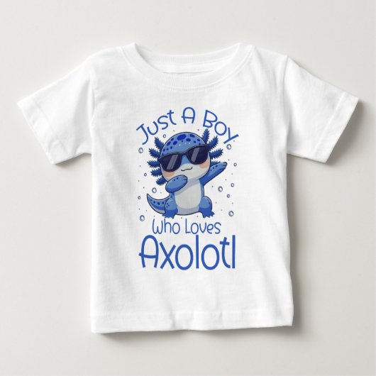 Just A Boy Who Loves Axolotl  (Voorkant)